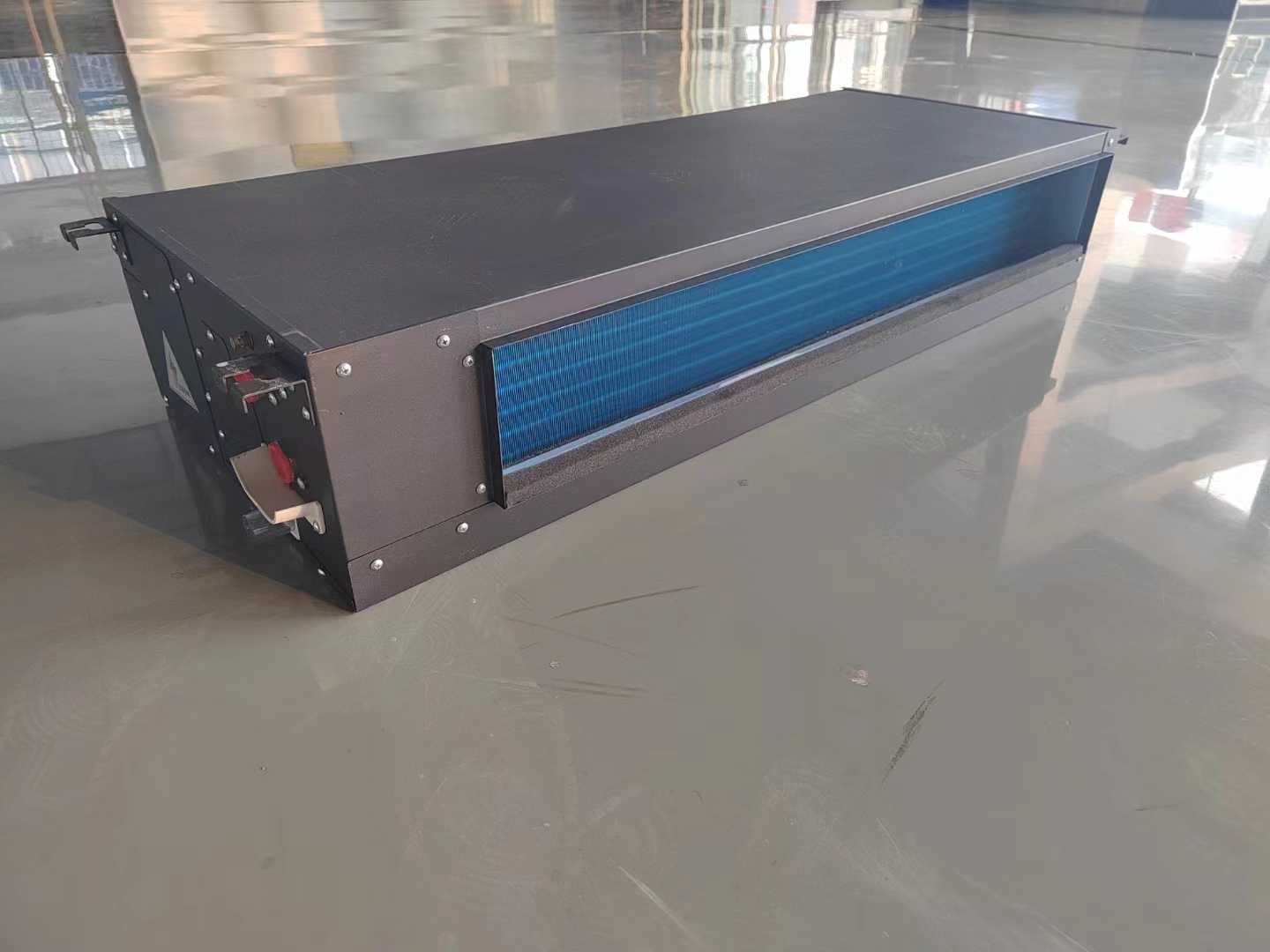 全封閉超薄風(fēng)機(jī)盤(pán)管@超薄臥式暗裝風(fēng)機(jī)盤(pán)管@規(guī)格型號(hào)(圖1)